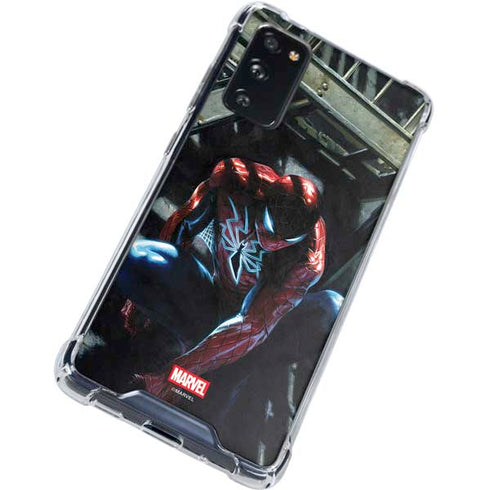 Marvel Spiderman New Suit Spiderman Galaxy S20 FE Clear Case